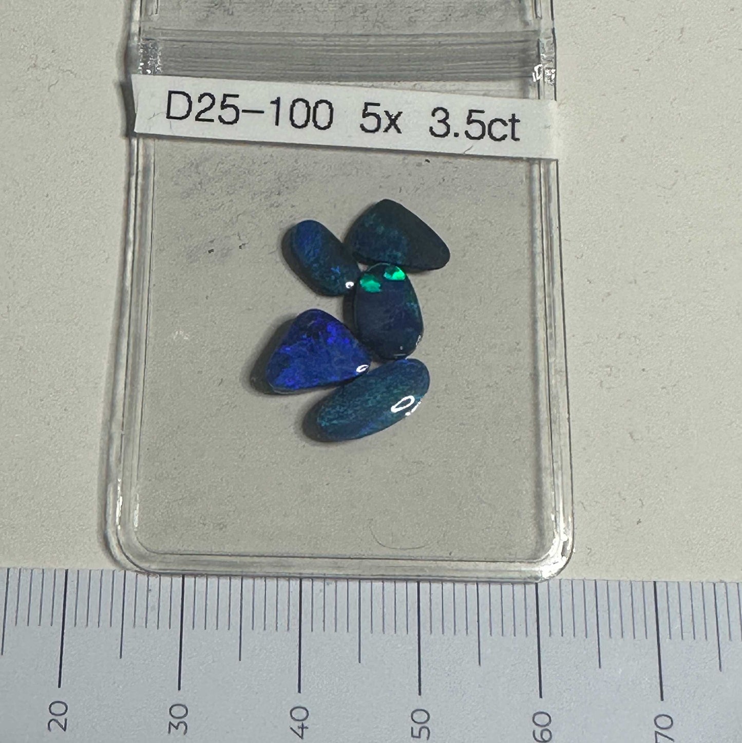 AOS 25-100 Parcel Opal Doublets – 5x 3.5cts