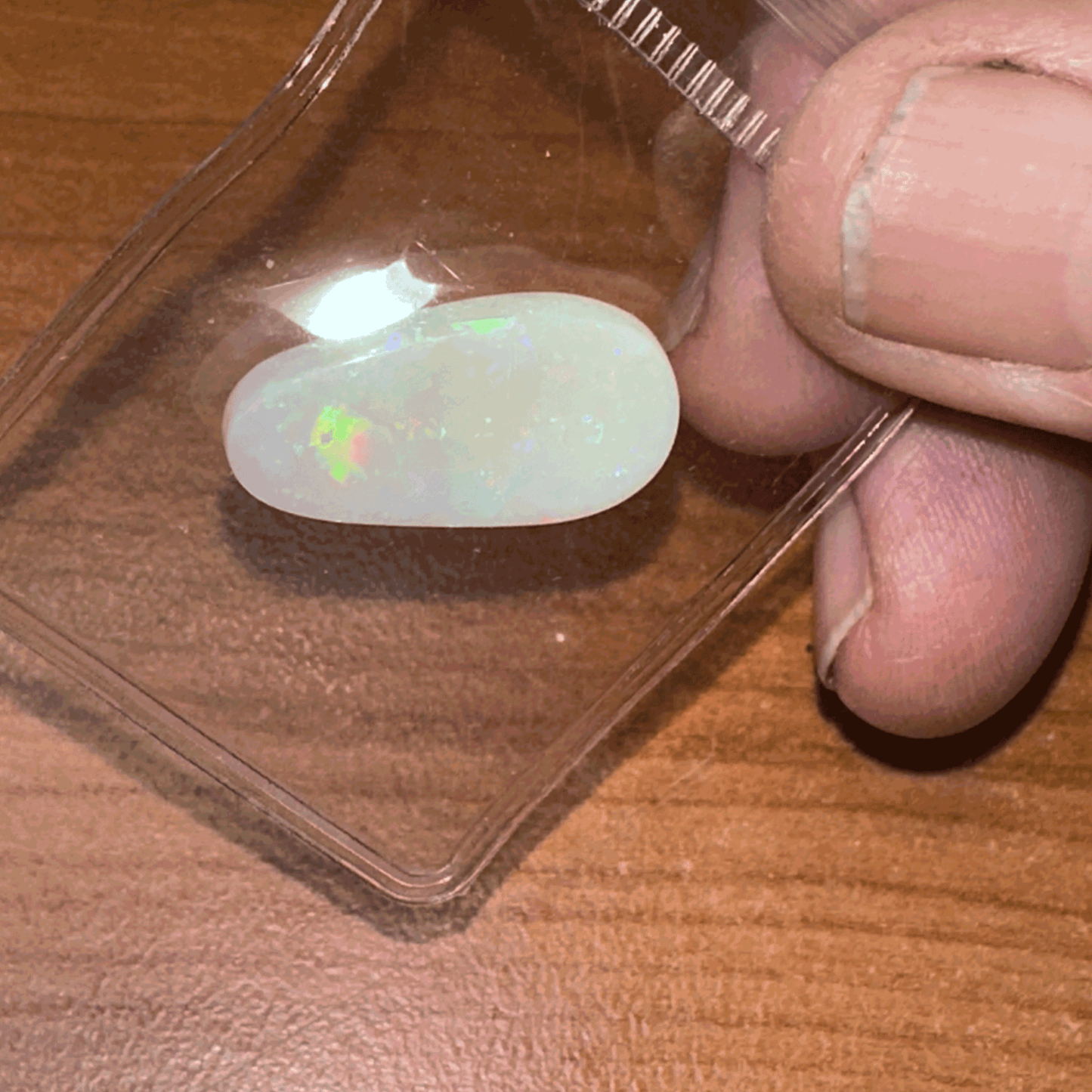 S25-100 Solid Opal Teardrop