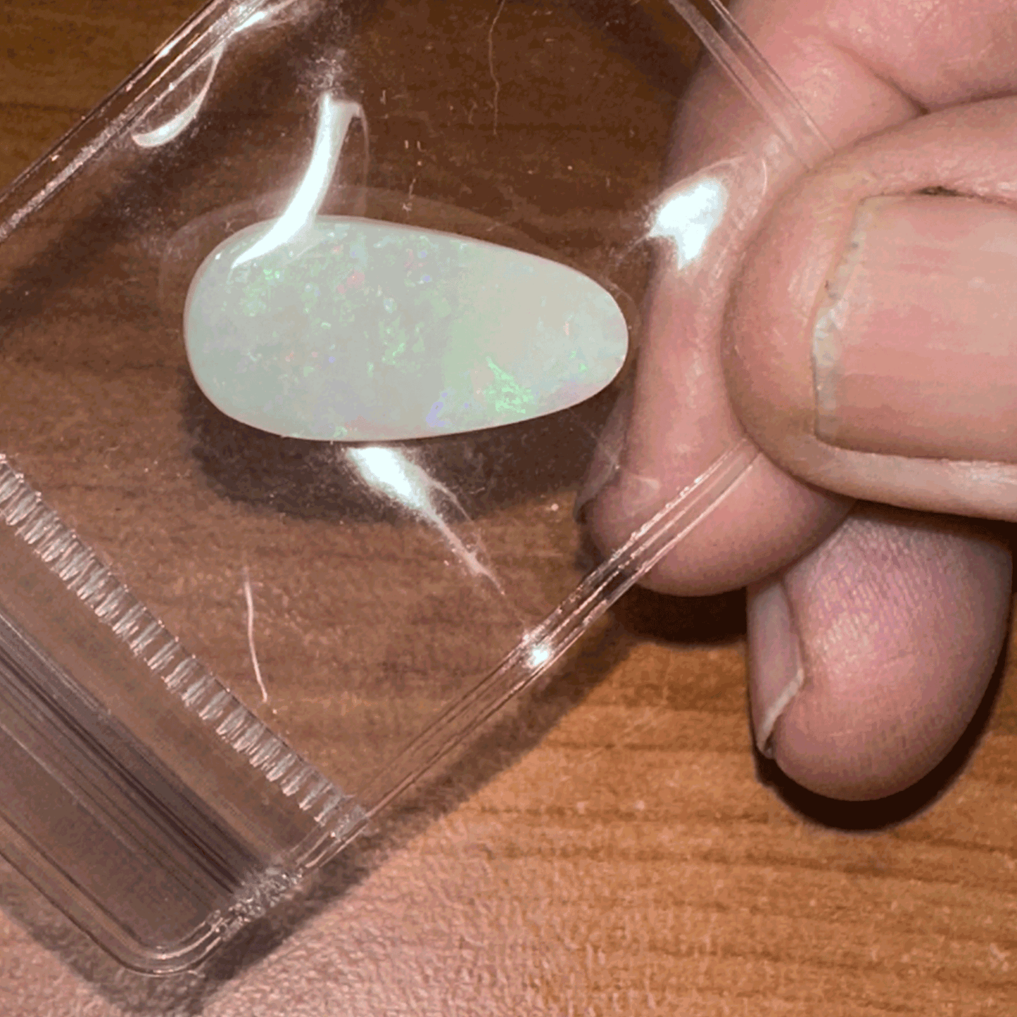S25-100 Solid Opal Teardrop