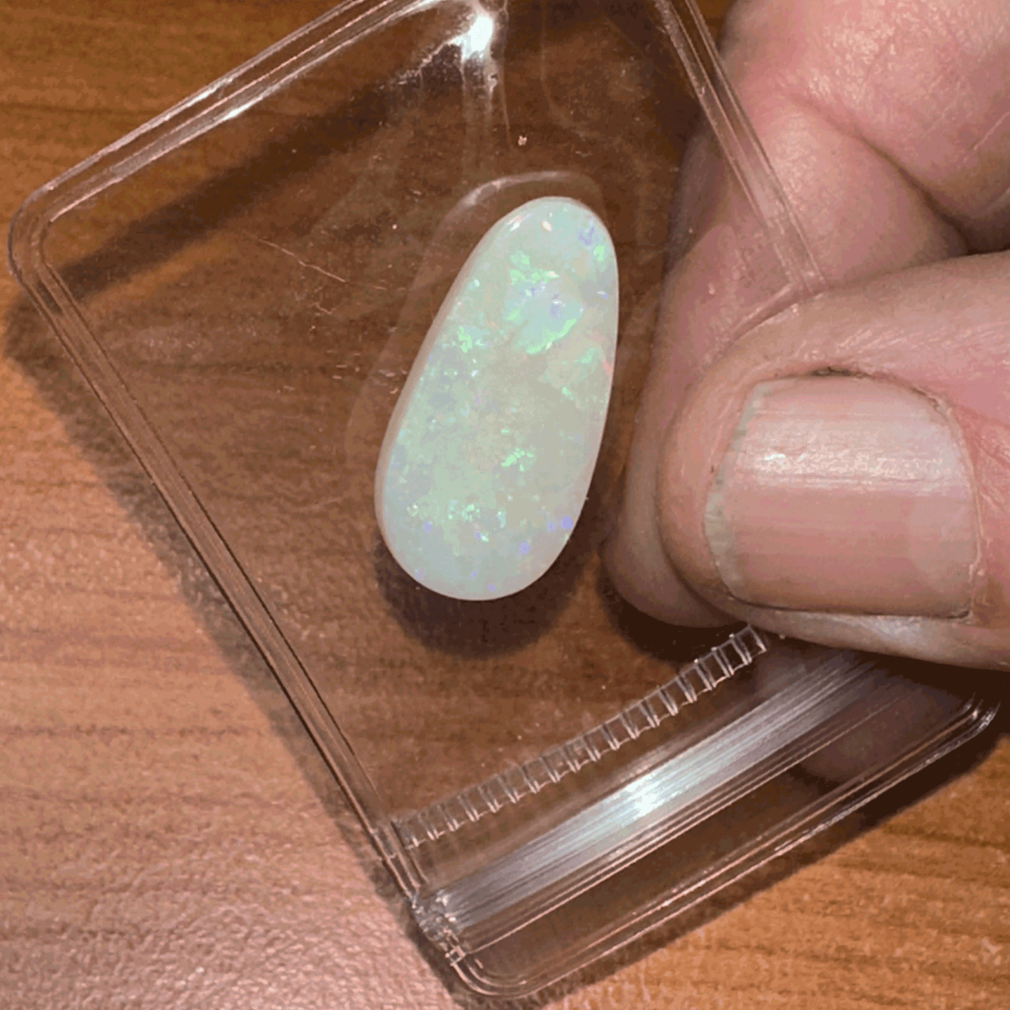S25-100 Solid Opal Teardrop