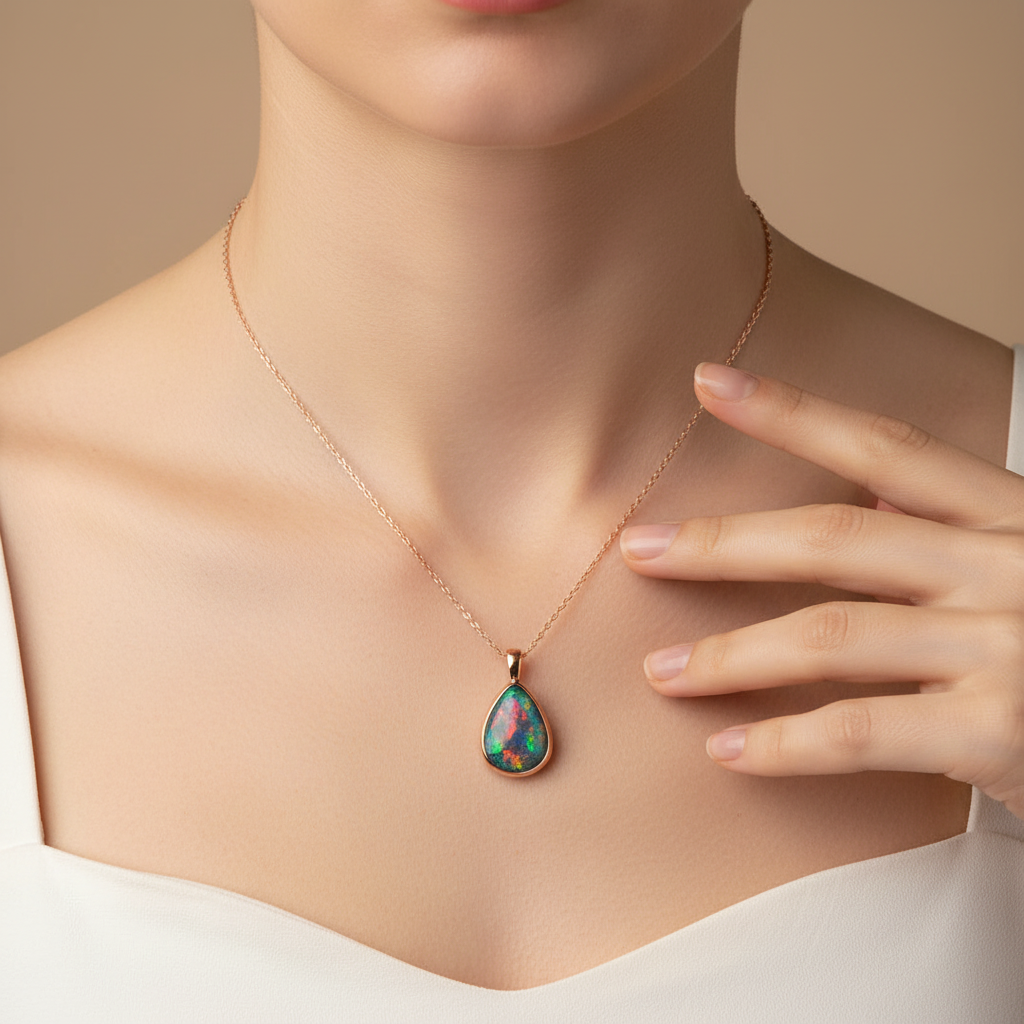 The Red Flame Modern Pendant